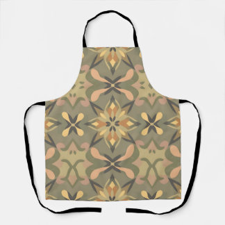 Vibrant Geometric Apron - Soft Colour Decor
