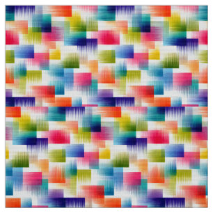 Vibrant Geometric Color Blocks with Soft Gradient Fabric