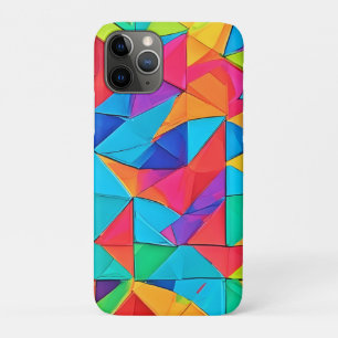 Vibrant Geometric Colour Blocks Art Case-Mate iPhone Case
