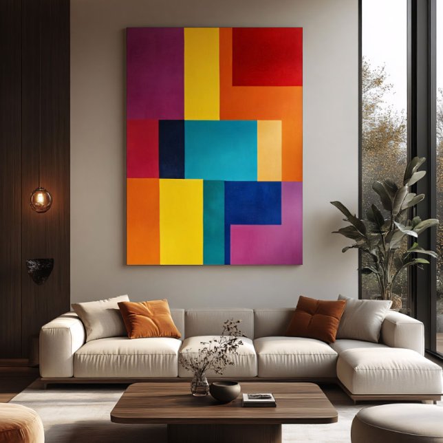 Vibrant Geometry Poster (Creator Uploaded)