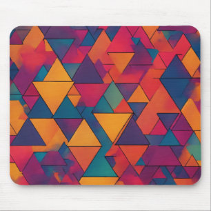 Vibrant Glide: Colourful Flat Mouse Pad" Pad