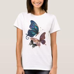 Vibrant Gold BUTTERFLY MAGIC Slogan Tee