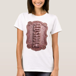 Vibrant Gold FASHION SHOP Graphic Design T-Shirt