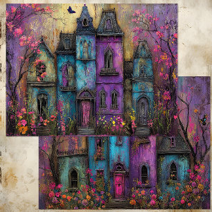 VIBRANT GOTHIC MANORS PAPER SHEET