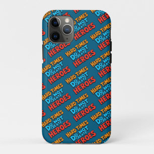 Vibrant Gradient Typographical Create Heroes  Case-Mate iPhone Case