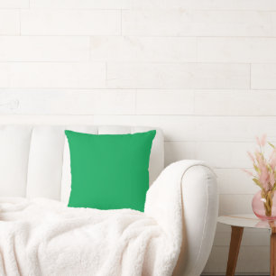 Vibrant Green Pillow Modern Home Energy Boost