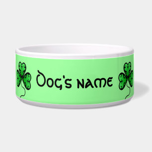 Vibrant green shamrocks