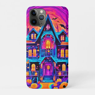 Vibrant Halloween House Art Case-Mate iPhone Case