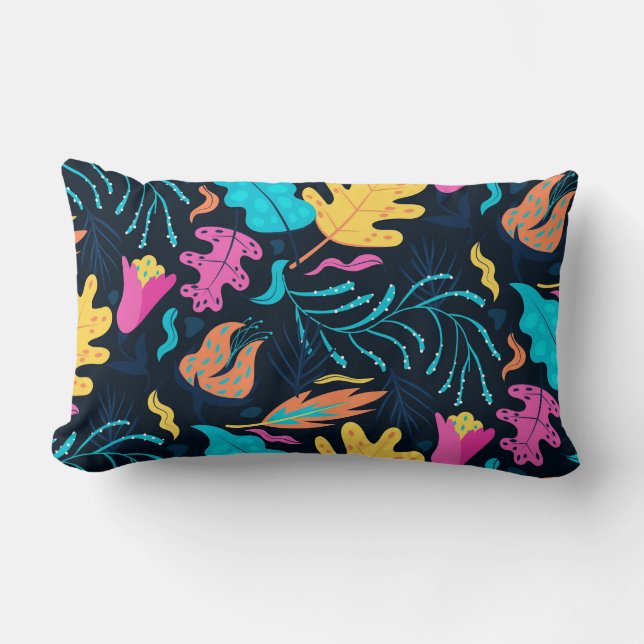 Vibrant Harmony Decorative Pillow (Front)