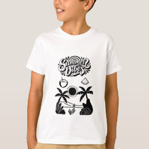 Vibrant Hello Summer T-Shirt
