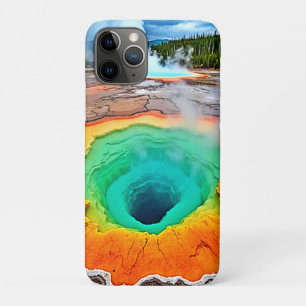 Vibrant Hot Spring: Earth's Wonder Art Case-Mate iPhone Case