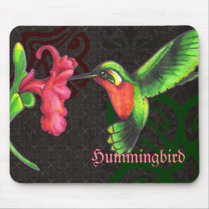 Vibrant Hummingbird Mousepad