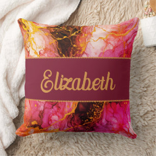 Vibrant Ink Fusion Cushion