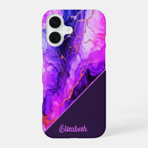 Vibrant Ink Fusion iPhone 16 Case