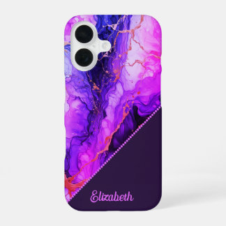 Vibrant Ink Fusion iPhone 16 Case
