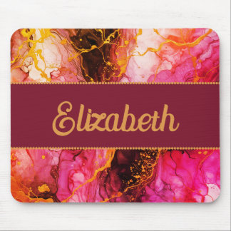 Vibrant Ink Fusion Mouse Pad