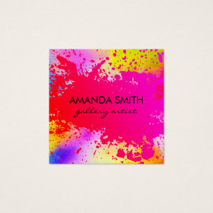 Vibrant Ink Splatter