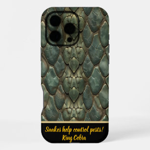 Vibrant, intricate snakeskin patterns iPhone 16 pro max case
