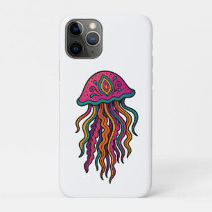 Vibrant Jellyfish iPhone Case