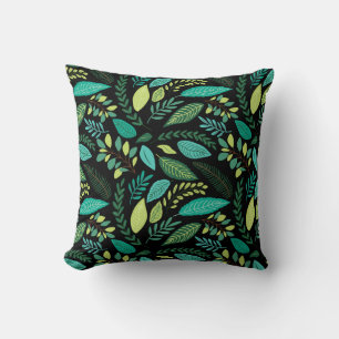 Vibrant Jungle Patterns Cushion