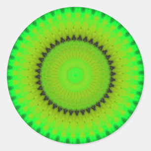Vibrant Kaleidoscope Sticker