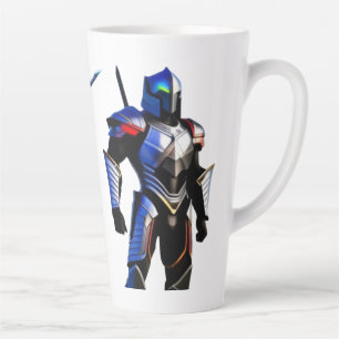 Vibrant Knight Latte Mug