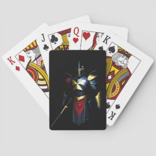 Vibrant Knight  Mini Tote Bag Playing Cards