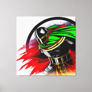  Vibrant Knight T-Shirt Throw Pillow Glass Coaster Canvas Print