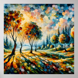Vibrant Landscape Poster