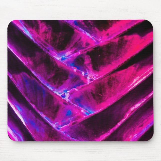 Vibrant Magenta Colourized Traveller Mouse Pad (Front)