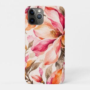 Vibrant Magnolia Botanical Floral Design Case-Mate iPhone Case