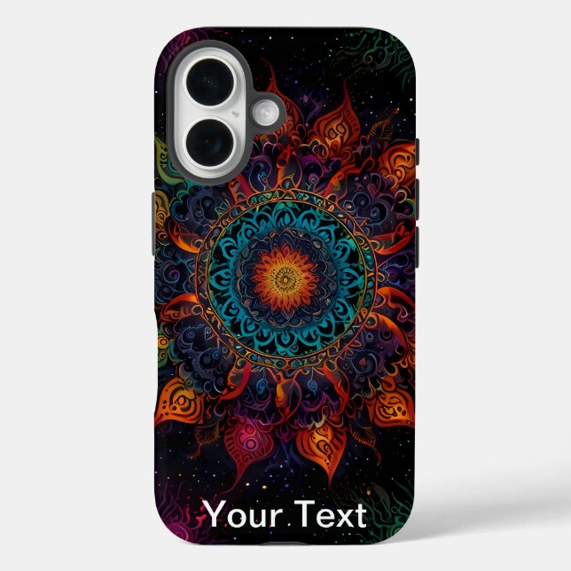 Vibrant Mandala Swirl: OtterBox Case-Mate iPhone Case (Back)