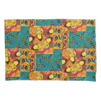 Vibrant Maximalist Pink & Teal Butterfly Art
