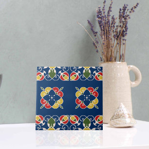 Vibrant Mediterranean Spanish Californian Style Tile