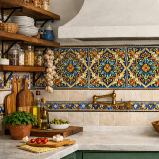 Vibrant Mediterranean  Tile