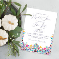 Vibrant Mexican Fiesta Rainbow Bridal Shower