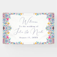 Vibrant Mexican Fiesta Style Rainbow Wedding
