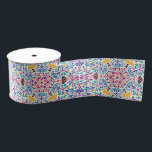 Vibrant Mexican Fiesta Style Rainbow Wedding Grosgrain Ribbon<br><div class="desc">Beautiful Invitation to celebrate Special occasions and festivals comes with digital and E-invitation as per your request. We would love to replicate our designs to make multiple products like rsvp cards, labels envelopes, and more. Customisation is available for ready to print on request at info@shamaurcreatif@gmail.com Look Forward to hearing from...</div>