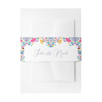 Vibrant Mexican Fiesta Style Rainbow Wedding