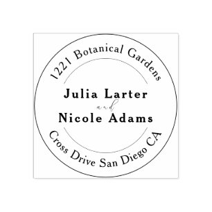 Vibrant Mexican Fiesta Style Rainbow Wedding Rubber Stamp