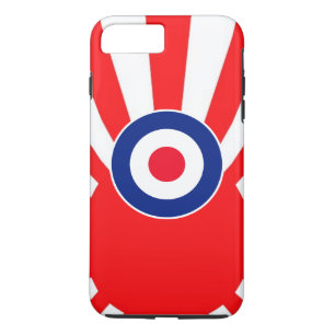 Vibrant MOD Target on Burst Japan iPhone 8 Plus/7 Plus Case