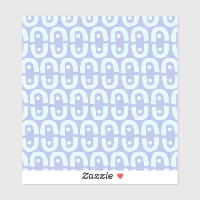 Vibrant Modern Pattern with Bold Colour Shapes (Sheet)