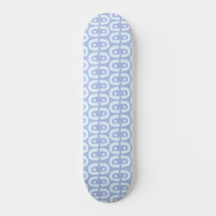 Vibrant Modern Pattern with Bold Colour Shapes Skateboard