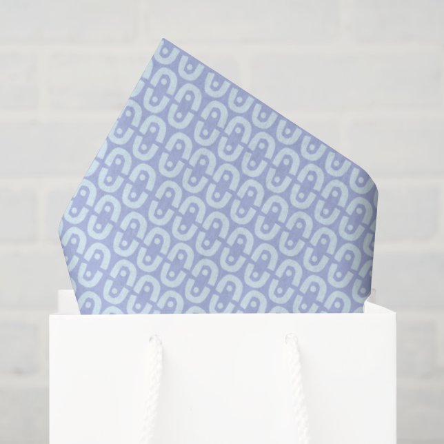Vibrant Modern Pattern with Bold Colour Shapes Tissue Paper (Gift Bag)