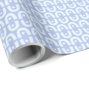 Vibrant Modern Pattern with Bold Colour Shapes Wrapping Paper