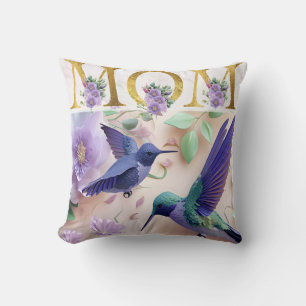 Vibrant Mom Floral Design Cushion
