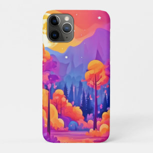 Vibrant Moonlit Forest Case-Mate iPhone Case