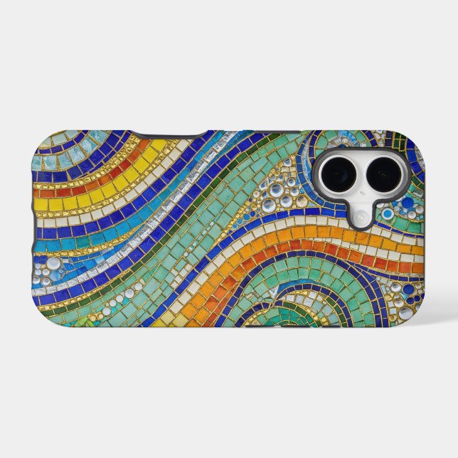 Vibrant Mosaic Colours (Back (Horizontal))