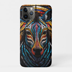 Vibrant Mosaic Zebra Case-Mate iPhone Case