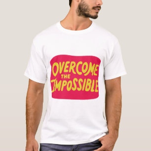 Vibrant motivational Quote Sticker. T-Shirt